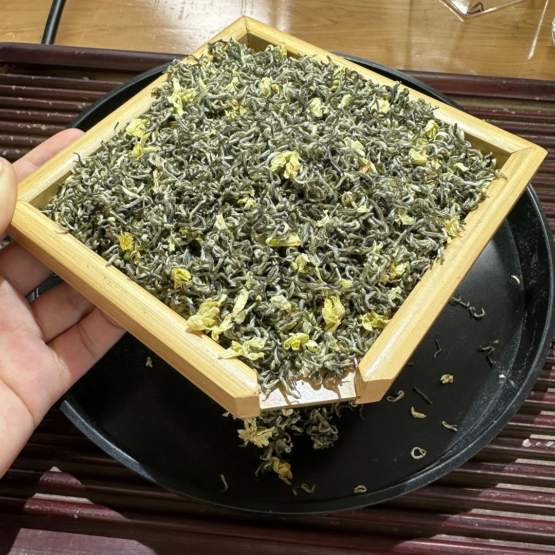 茉莉花茶 2025新茶 莲花碧潭级飘雪 细芽飘雪11