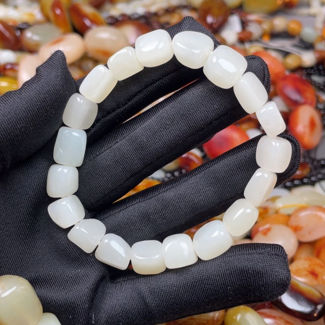 和田玉手链未镶嵌