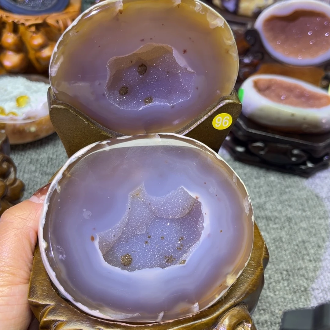 紫晶摆件未镶嵌水晶