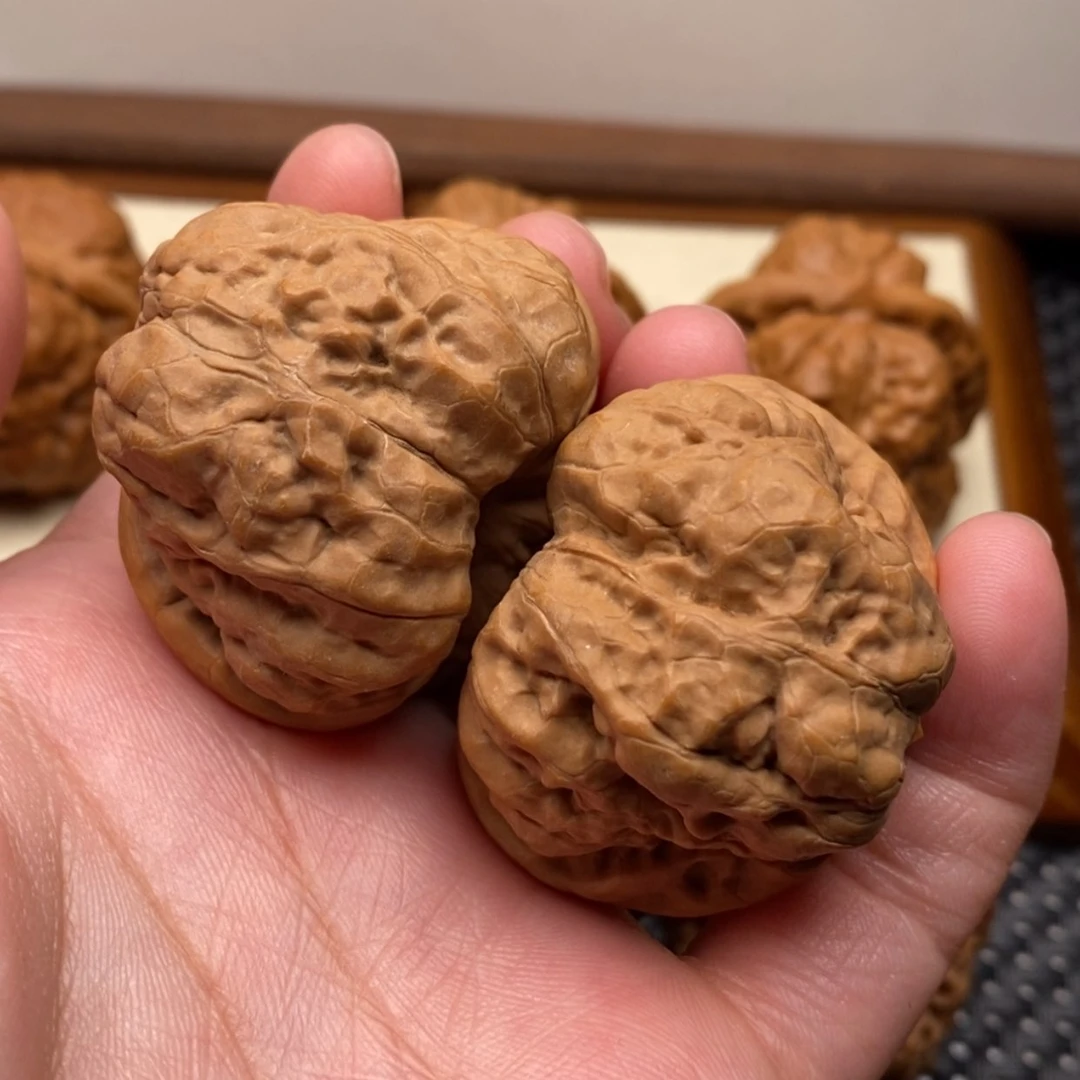 【闪购商品】把件文玩核桃边42左右肥蛙