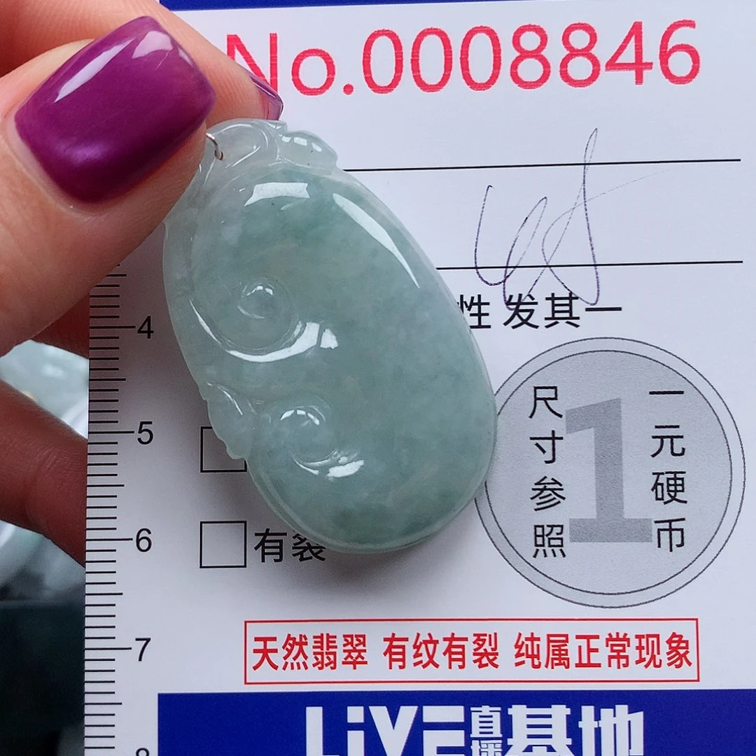 颈饰未镶嵌翡翠b