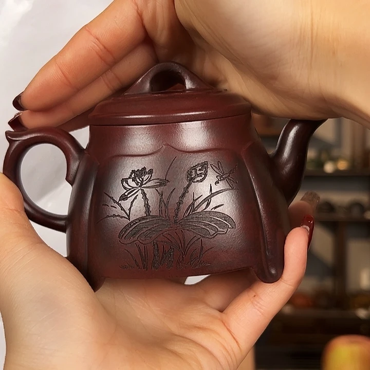 紫砂茶壶宜兴紫光堂