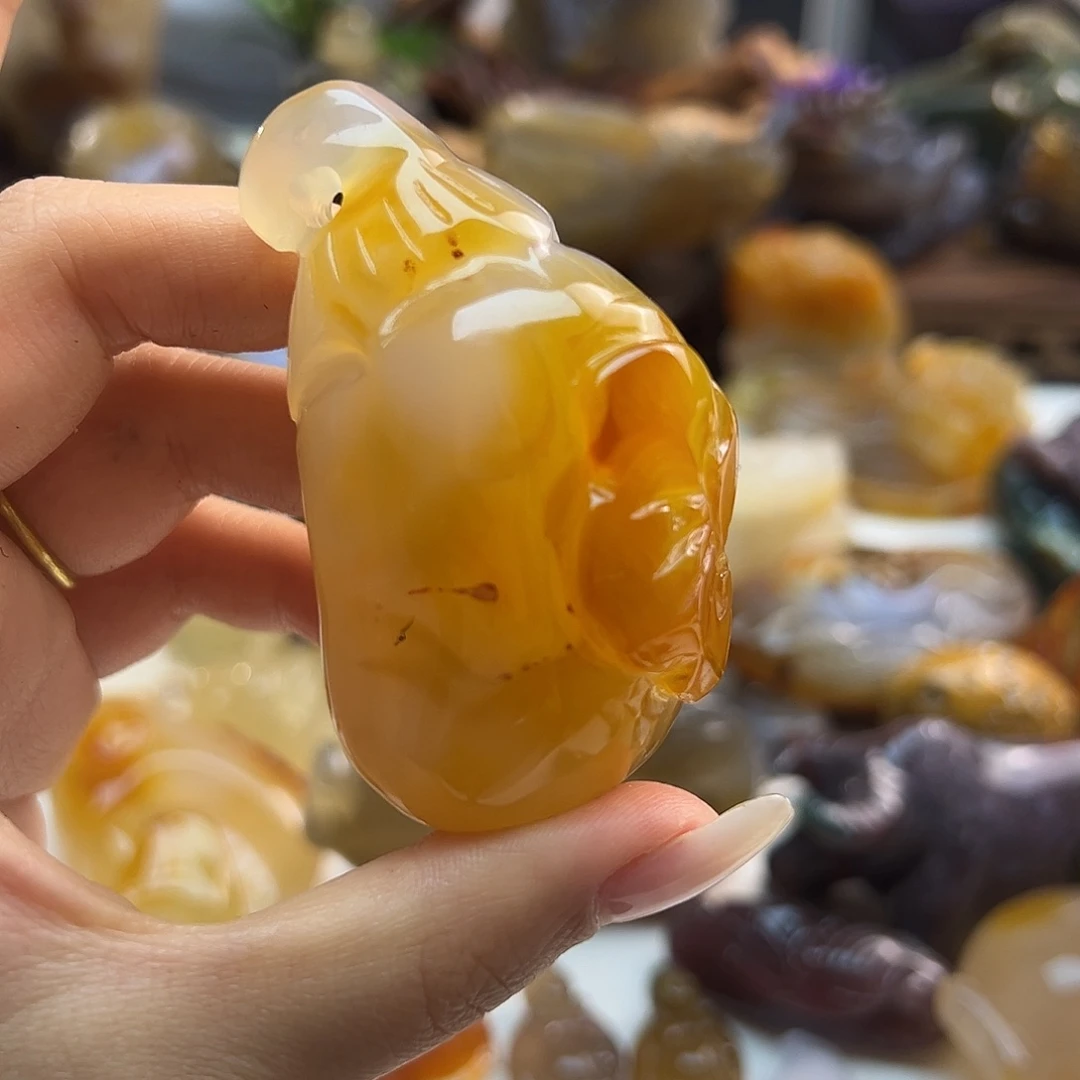 玛瑙/玉髓未镶嵌颈饰