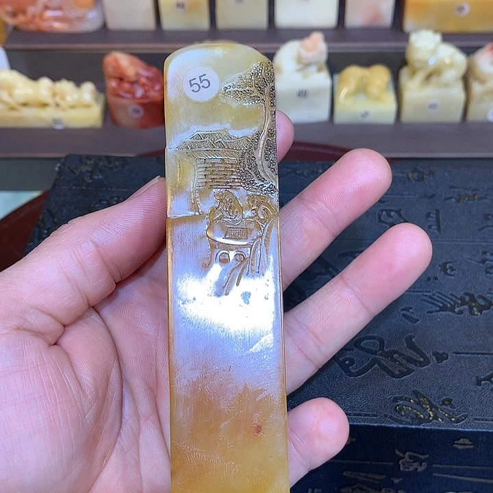 寿山石印石田黄石