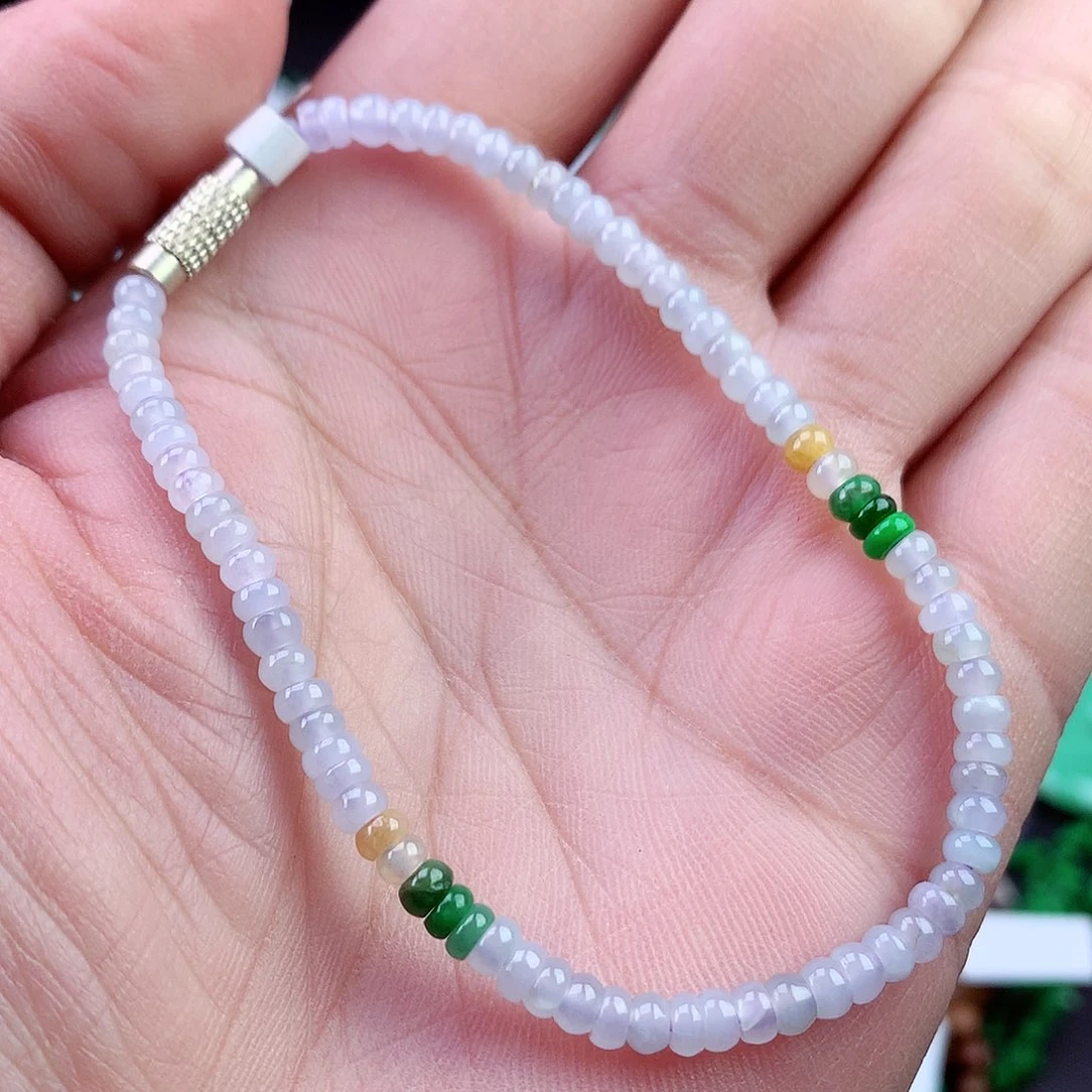 未镶嵌手链翡翠手串
