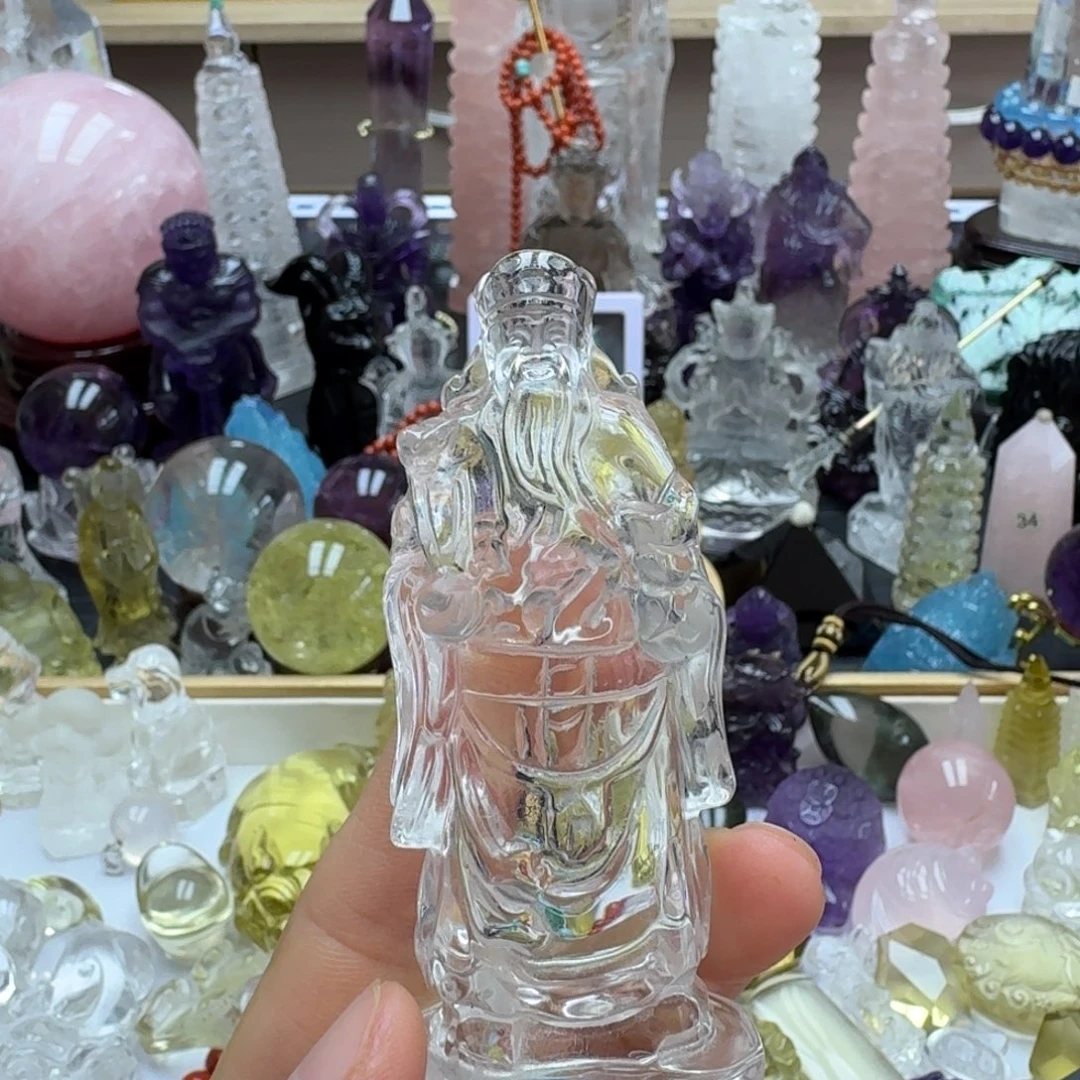 国***宜未镶嵌水晶珠宝半成品