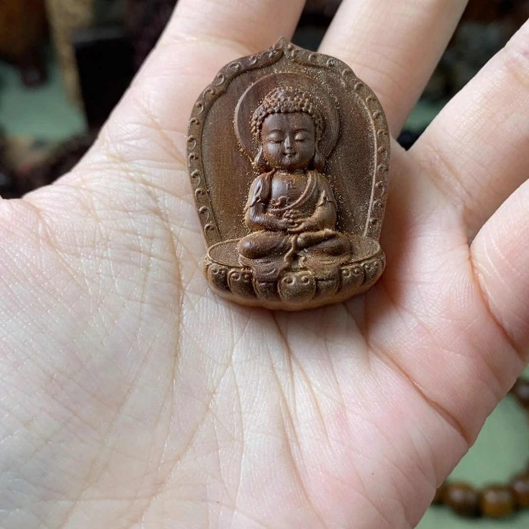 檀香木手串/手链阿弥陀佛