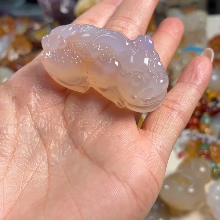 玛瑙/玉髓未镶嵌吊坠(不含链)