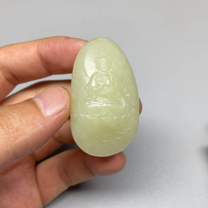 和田玉未镶嵌吊坠(不含链)梦*