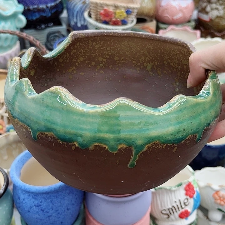 多肉绿植陶瓷花盆