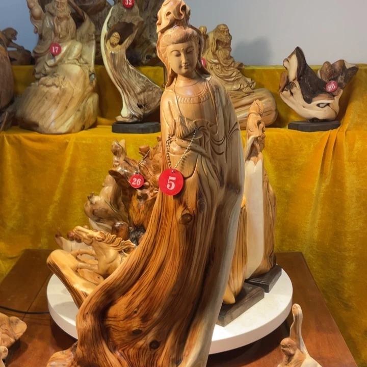 柏木（崖柏）漫*拍崖柏   观音