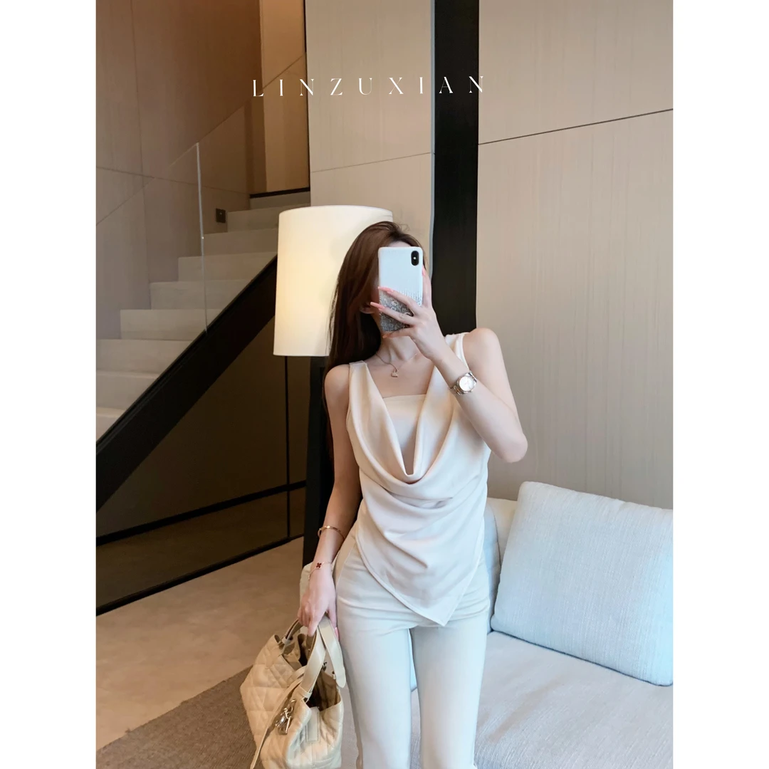 【ZUXIAN】荡领小蛮腰 ZUXIAN定制_荡领气质上衣