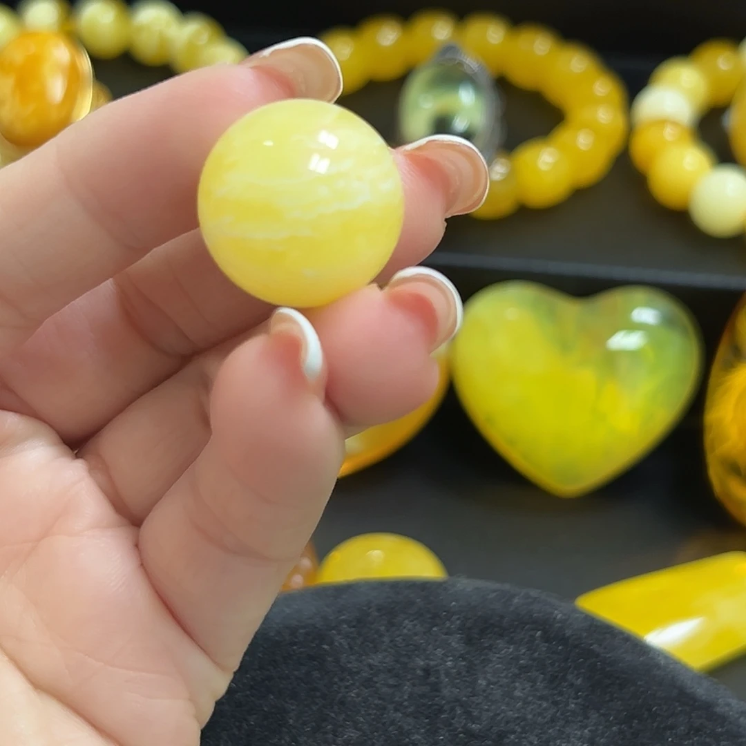 琥珀未镶嵌裸石21+