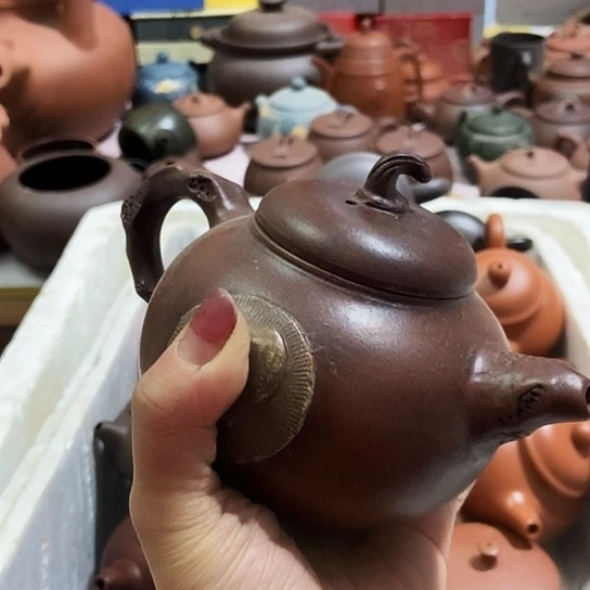 全手工制作宜兴紫砂