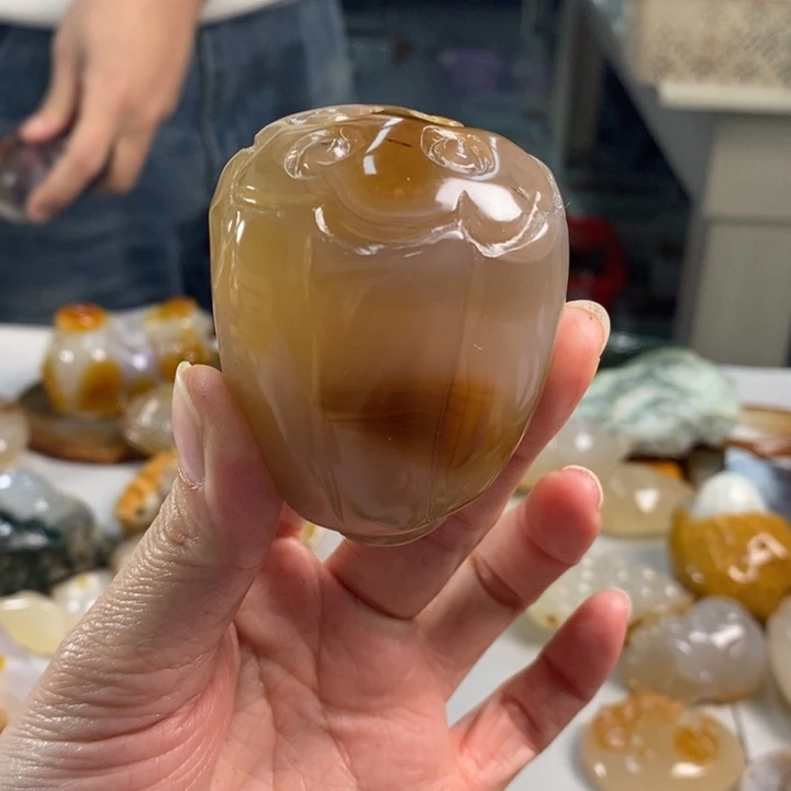 玛瑙/玉髓吊坠(不含链)未镶嵌