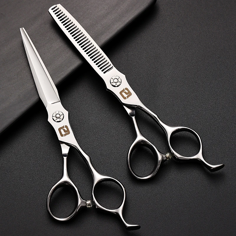 美发师专用剪刀常规无痕牙剪6.0A款理发店理发师发型师剪碎发打薄