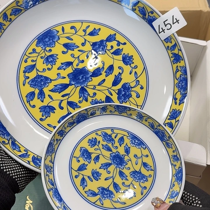 瓷片很好看的盘子套装