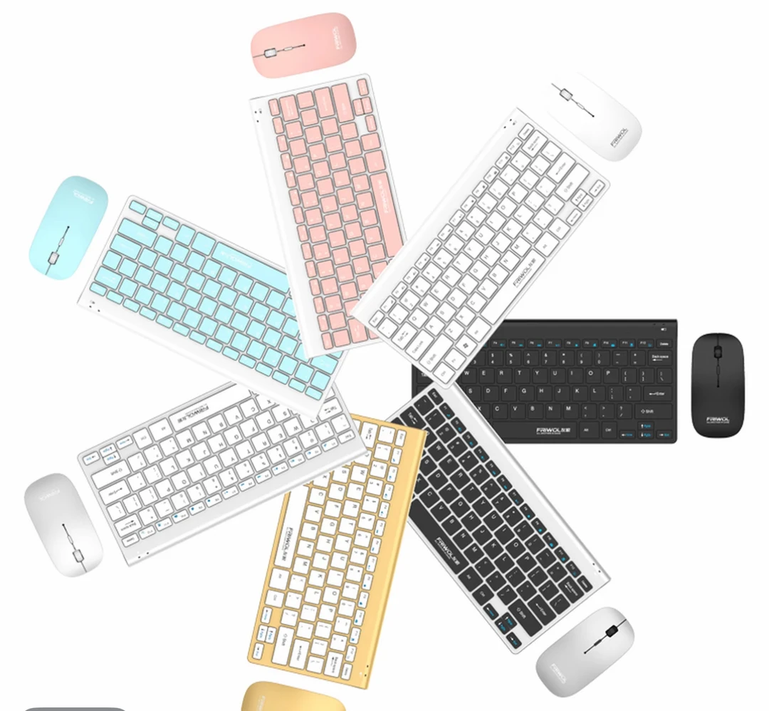 无线蓝牙键盘鼠标适用于平板电脑和安卓手机设计