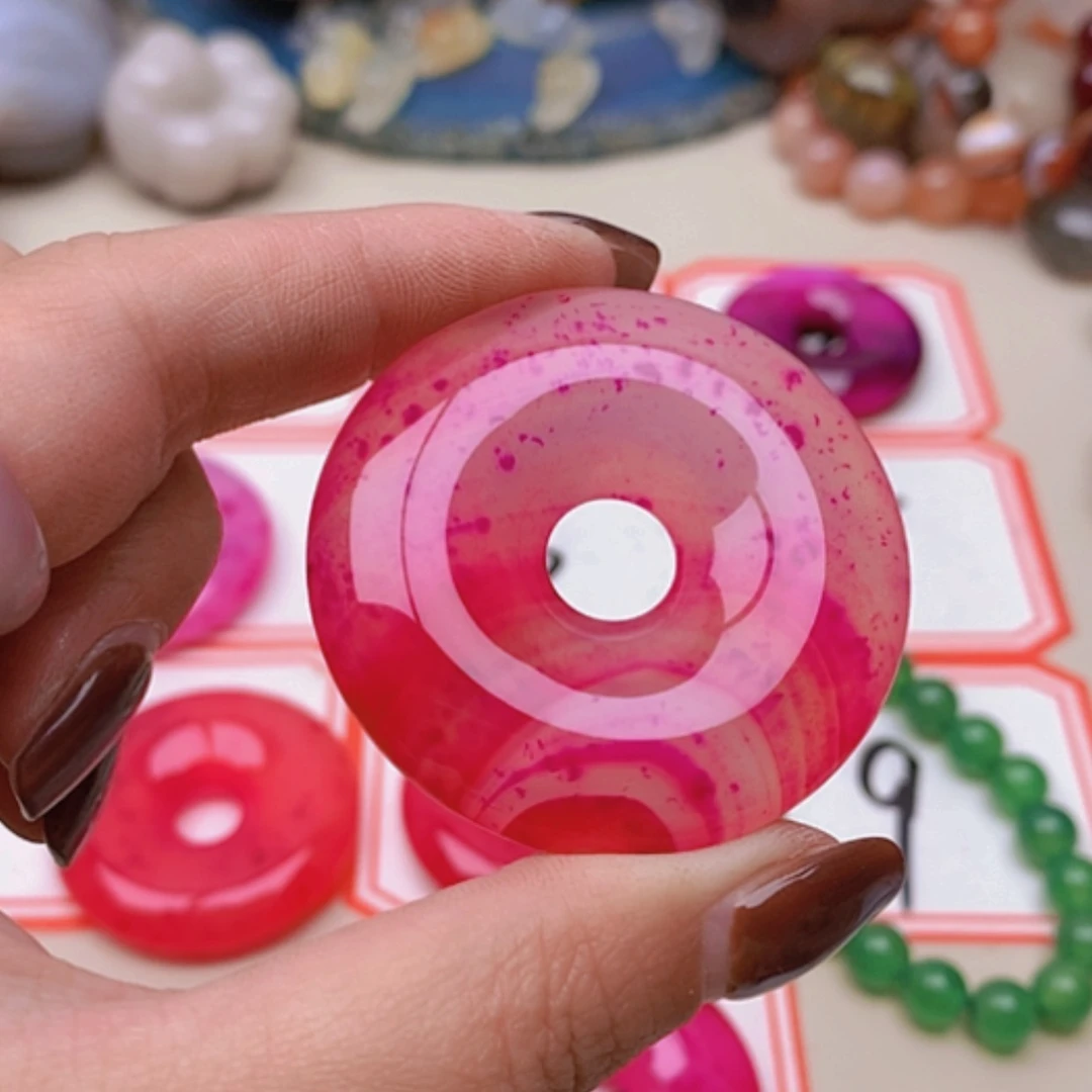 【闪购商品】未镶嵌玛瑙/玉髓珠宝半成品悠**b