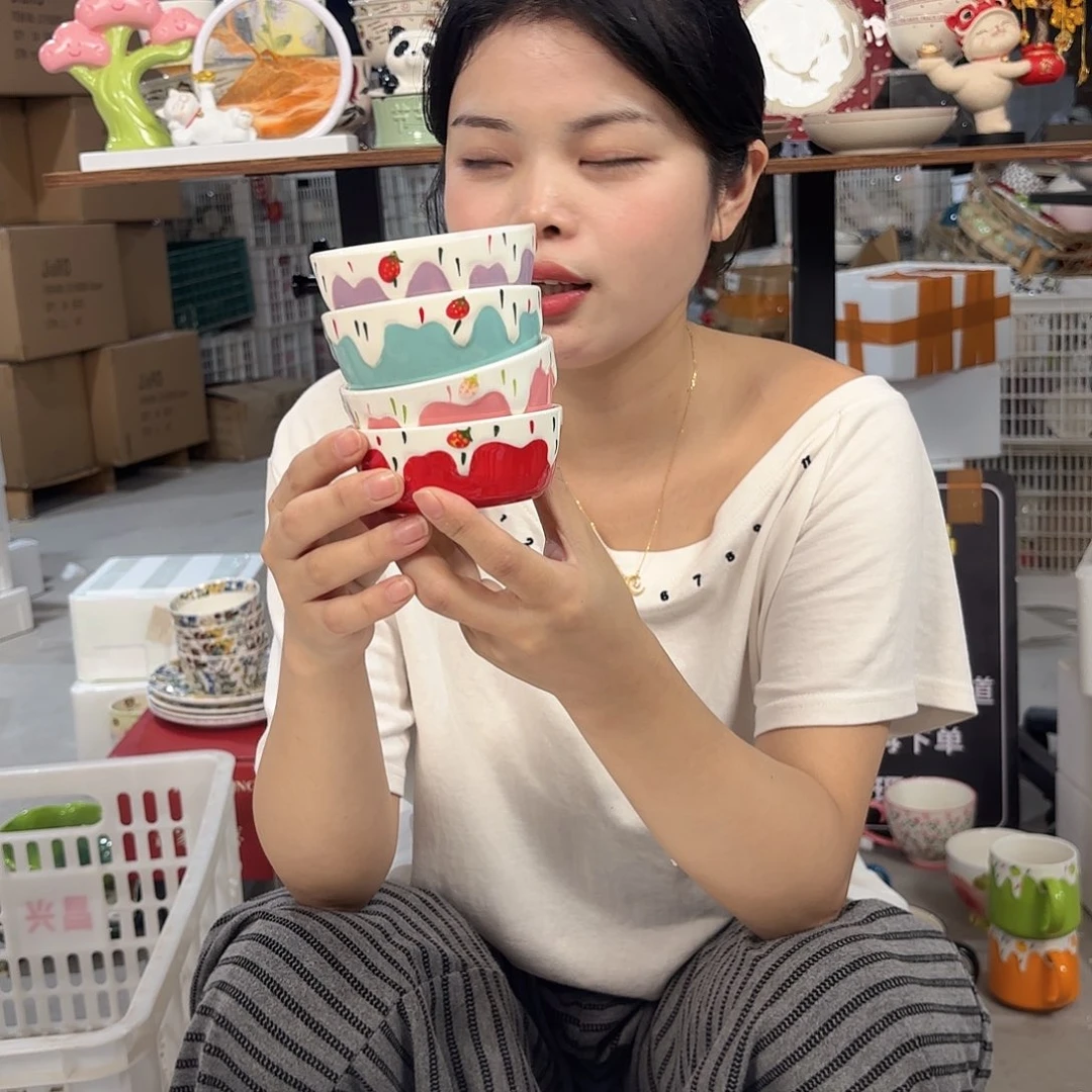 瓷微瑕陶瓷餐具釉下彩