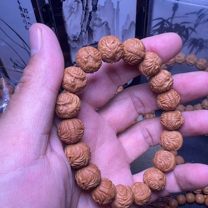 猴头核桃手串悟空