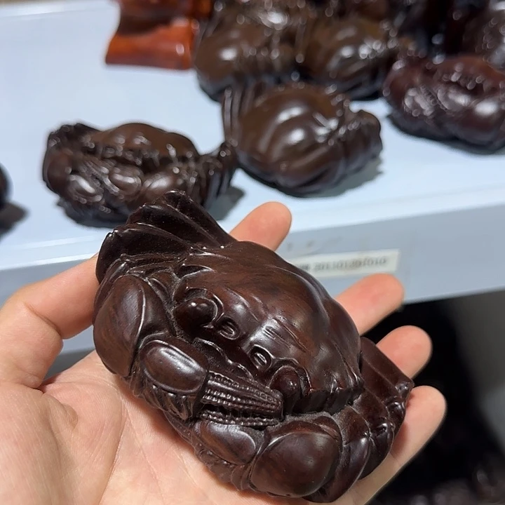 木黑檀木10螃蟹一只