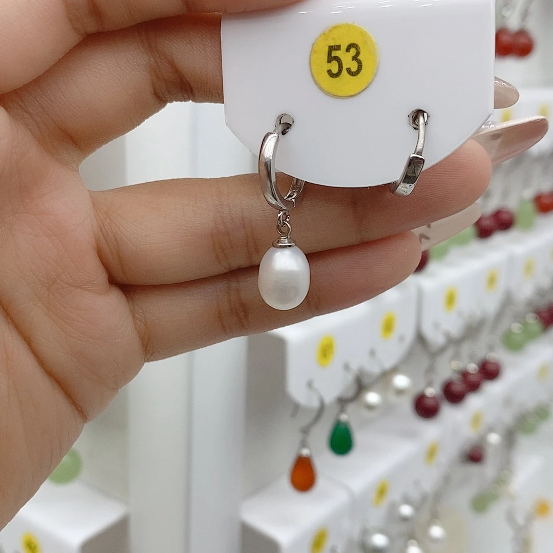 925银珍珠8-9大小