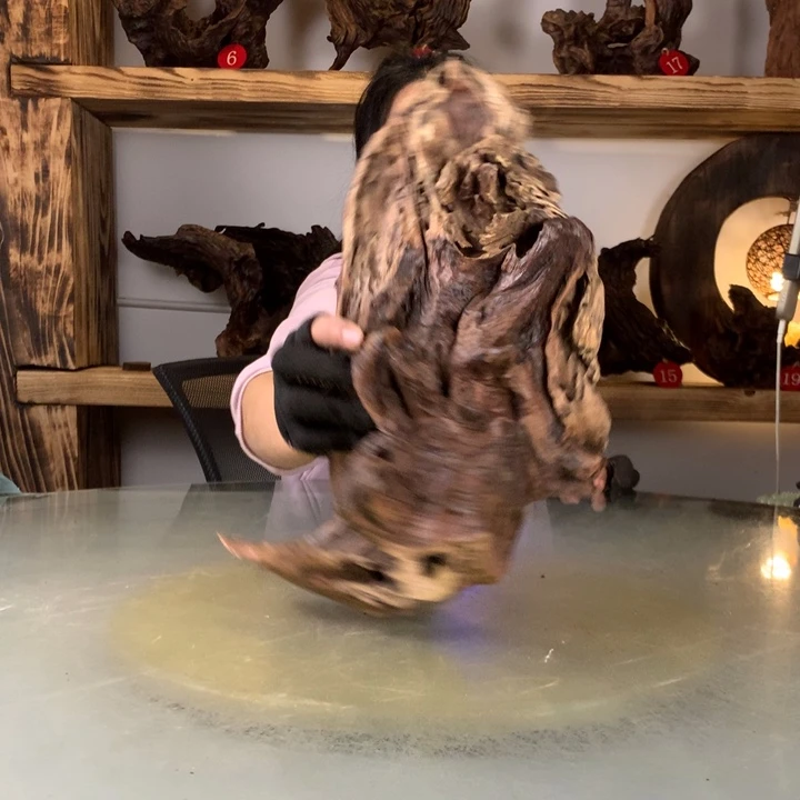 悠***书天然的云南紫柚木会黄水