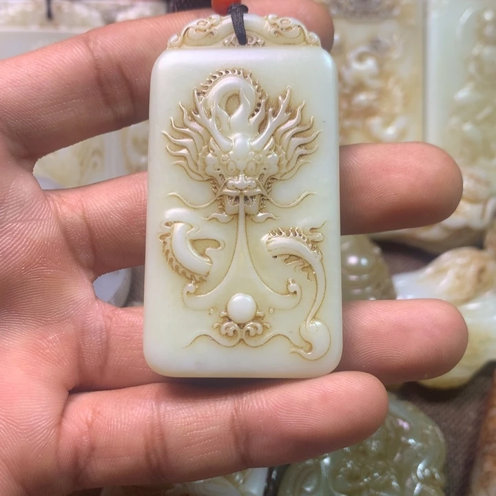 和田玉挂件未镶嵌知*