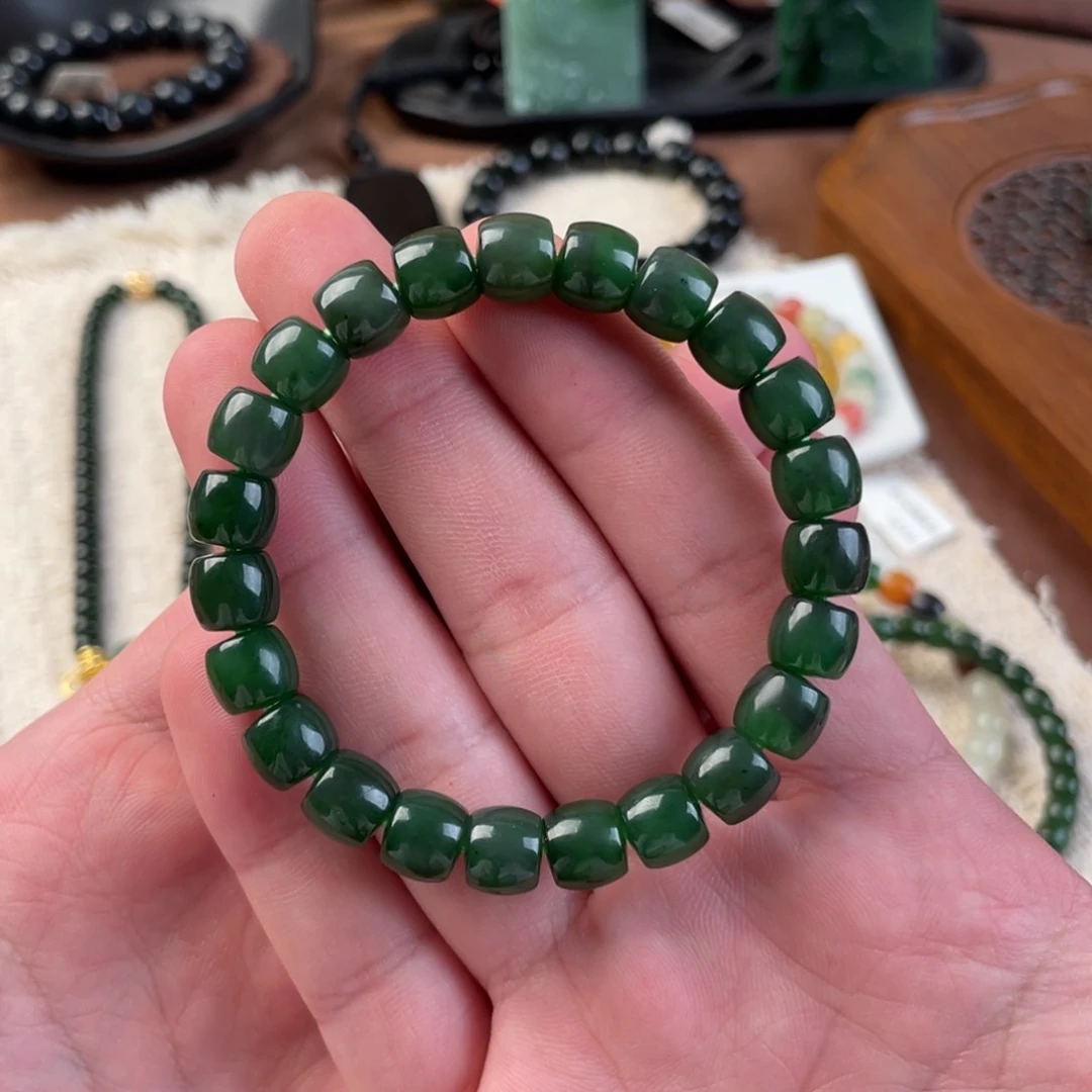 未镶嵌手串和田玉