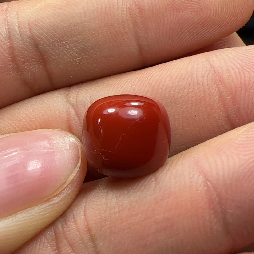 南红玛瑙珠子未镶嵌记****i