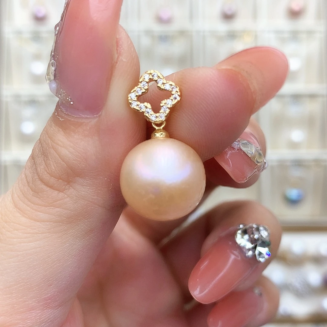 淡水珍珠合金颈饰