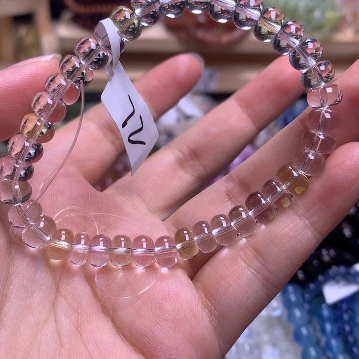 未镶嵌手串水晶7.9多宝算盘