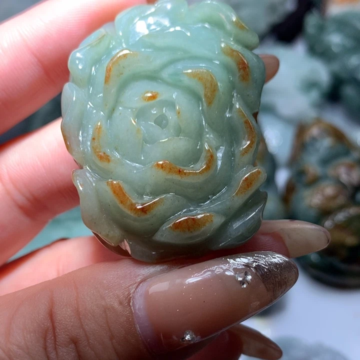 翡翠未镶嵌颈饰保真天然A货翡翠