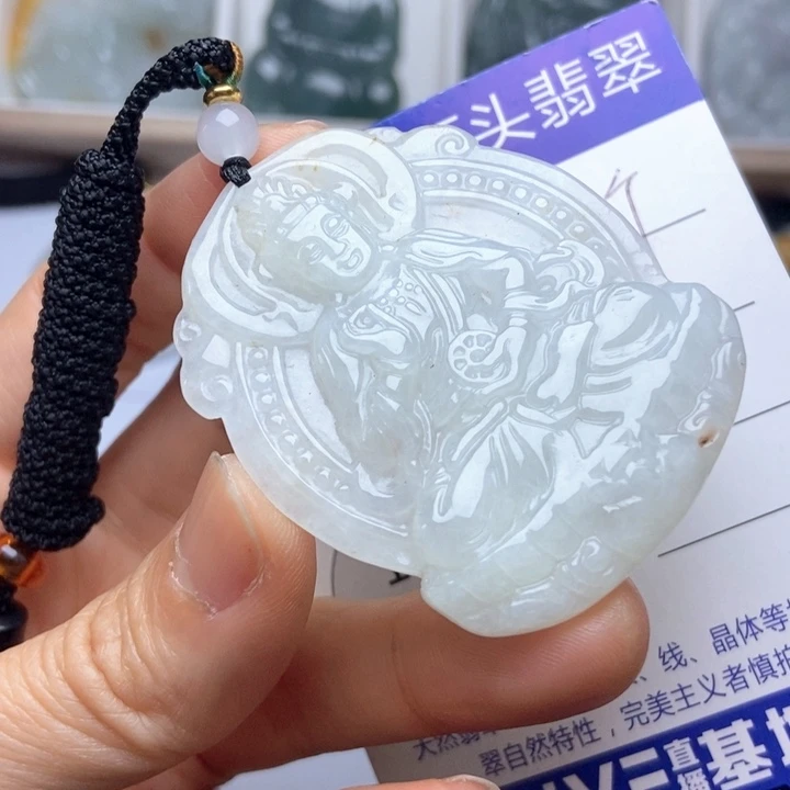 翡翠未镶嵌挂件翡翠