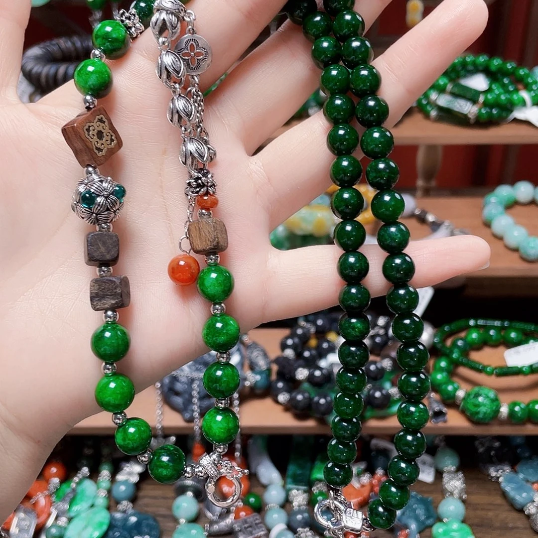 未镶嵌手链翡翠饰品