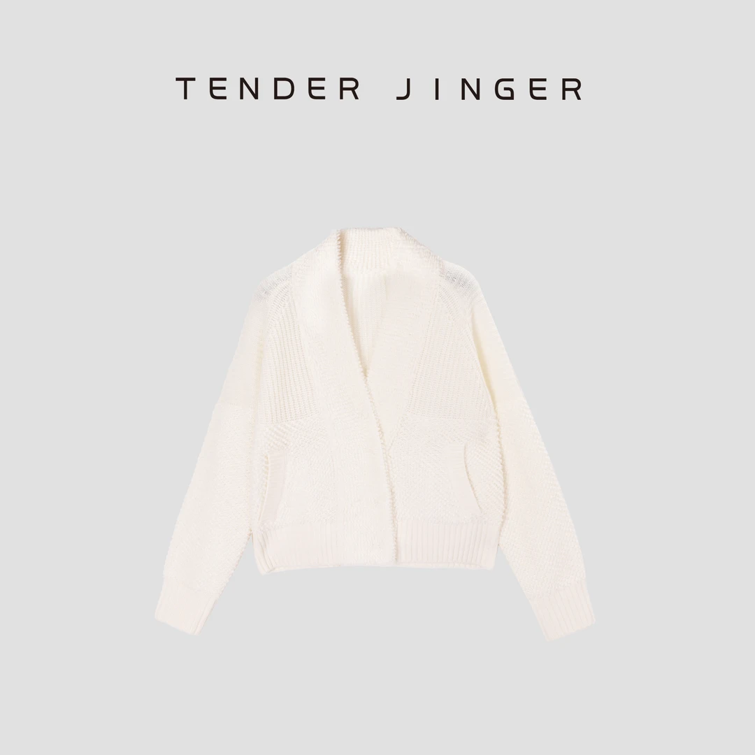 Tender Jinger【小绵羊】软糯针织开衫毛衣外套T53SQR41225
