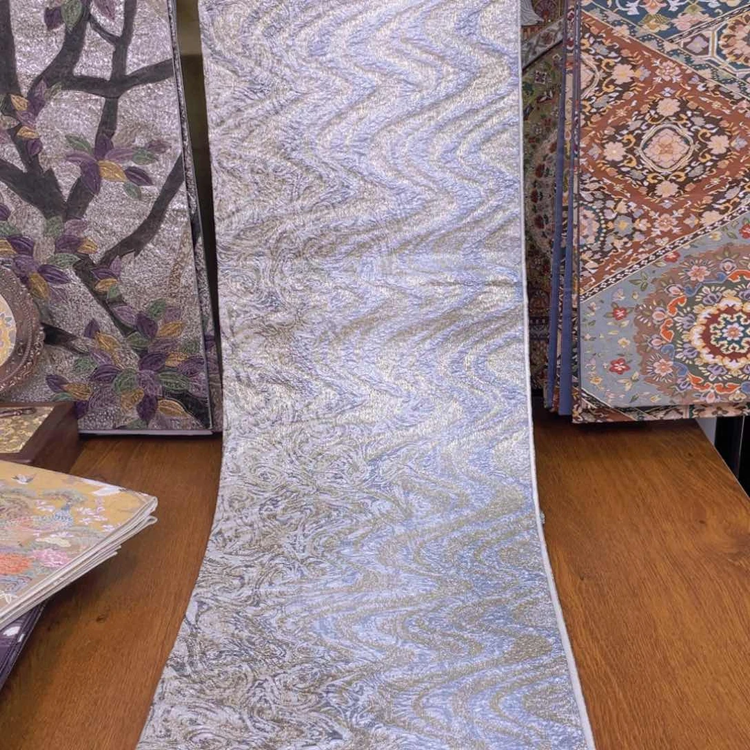 织绣全通本皱织流水纹