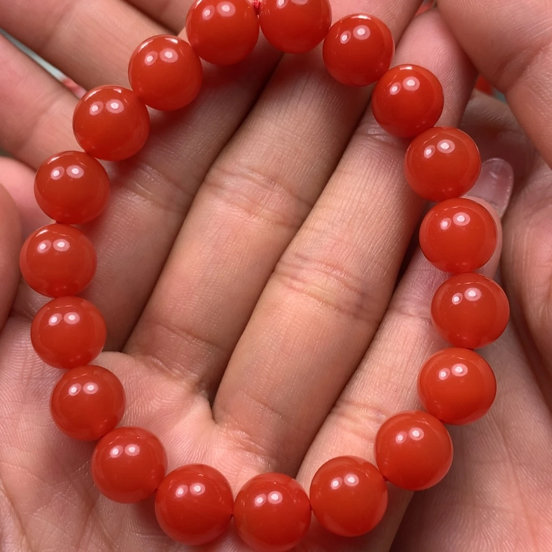 未镶嵌手串南红玛瑙