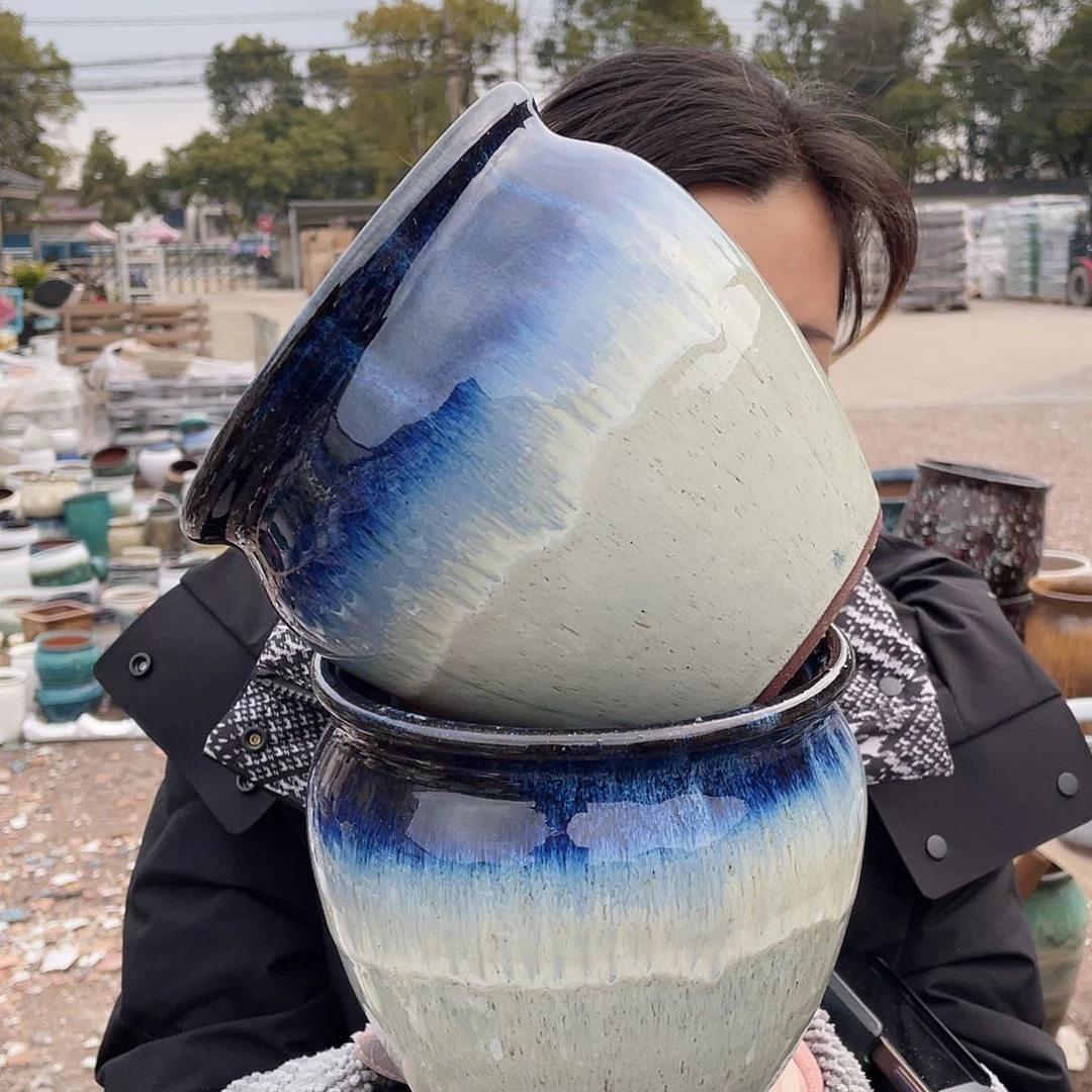 红陶王嫂花盆直播0306-361瑕疵