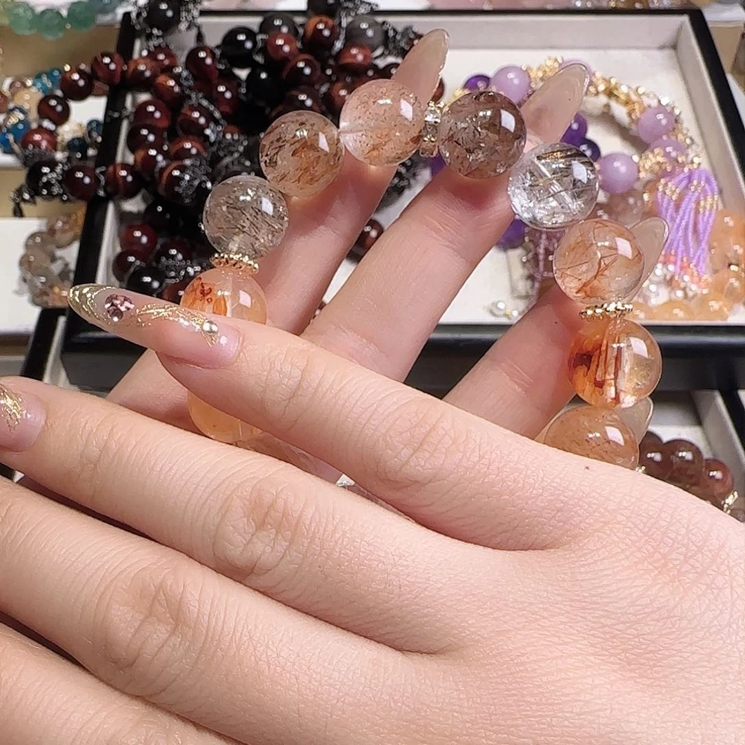 水晶手链未镶嵌l**y吧