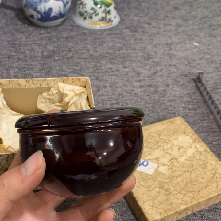 紫砂茶杯非常漂亮好看的碗