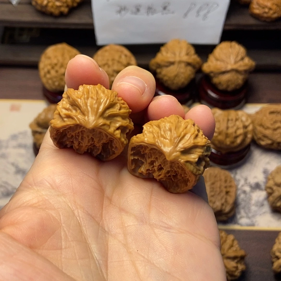 文玩核桃把件全品蛇头28