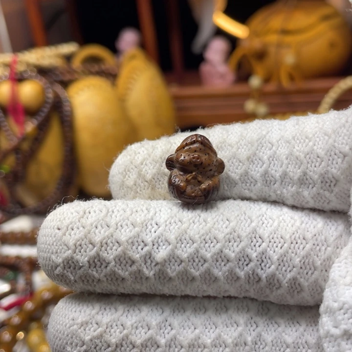 手串星月菩提雕刻八戒
