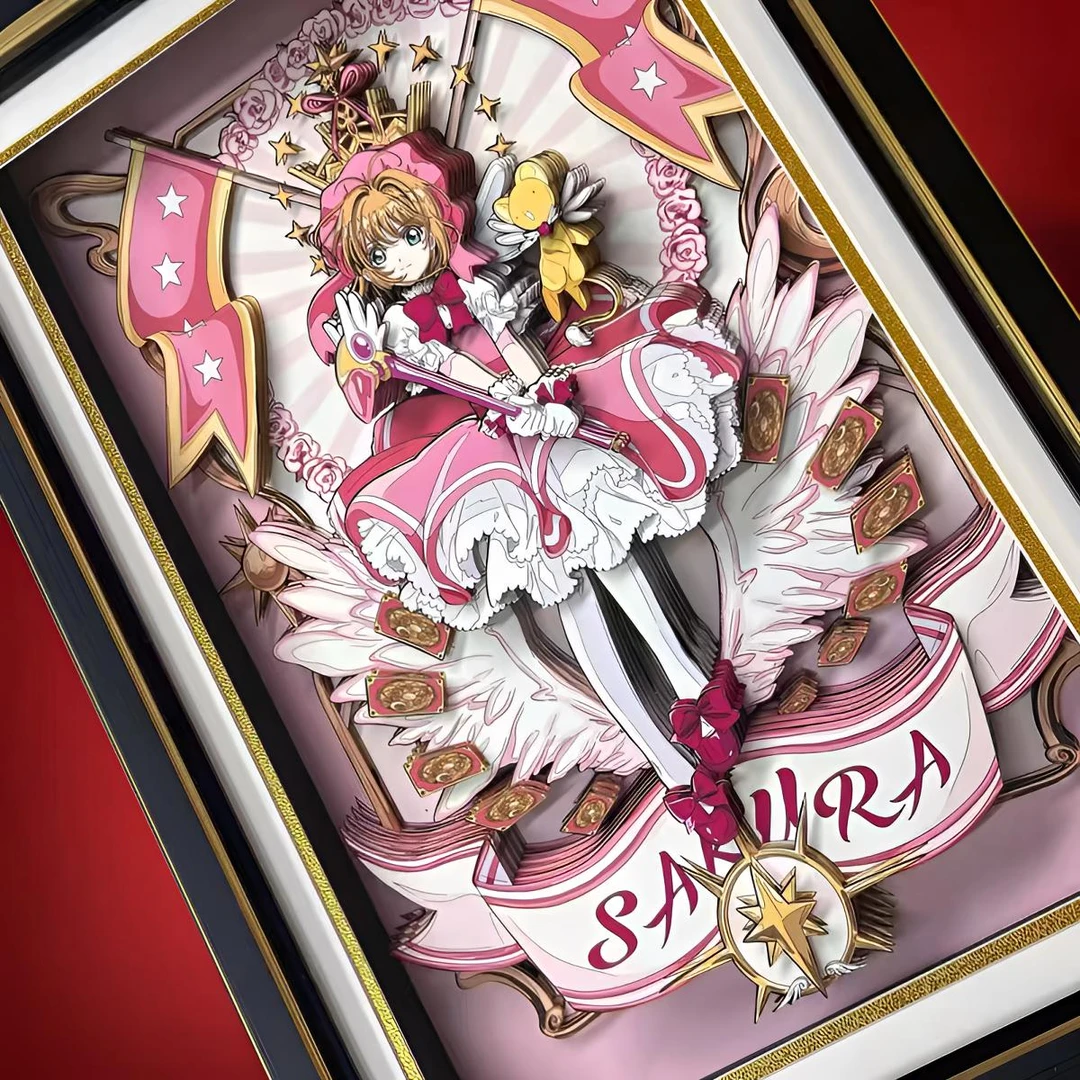 【EG潮玩】魔卡少女樱 立体纸雕小卡 国产二创（代拆）