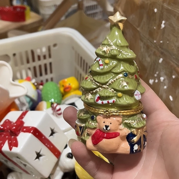 陶瓷微瑕摆件介意慎拍