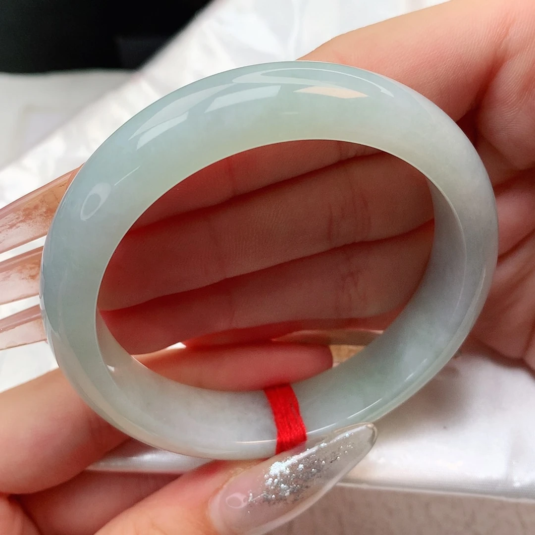 未镶嵌手镯翡翠正圈56