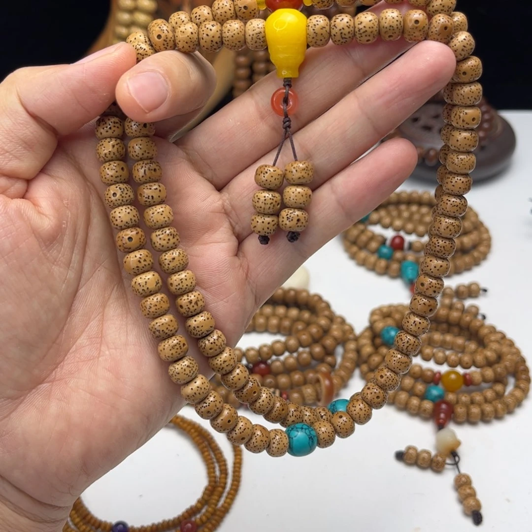 天***雪星月菩提吊坠菩提