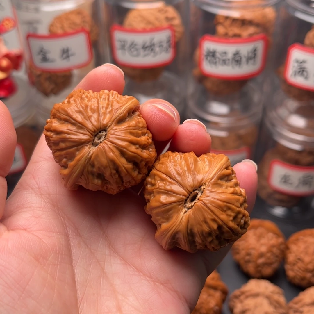 琪***宝把件文玩核桃38原桩铁锤