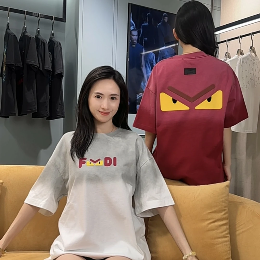 【水洗小恶魔】夏季潮牌男女时尚休闲纯棉百搭宽松圆领短袖T恤00863